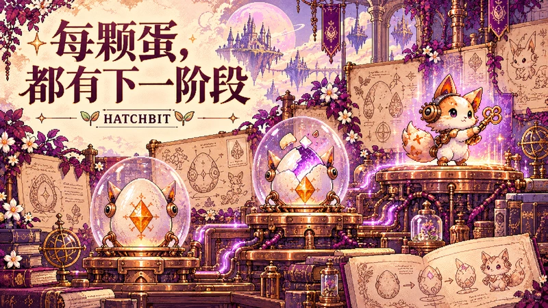 数字蛋从封闭到破壳再到觉醒